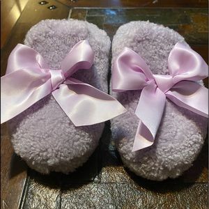 UGG Fluffy Addison Sheepskin slippers.